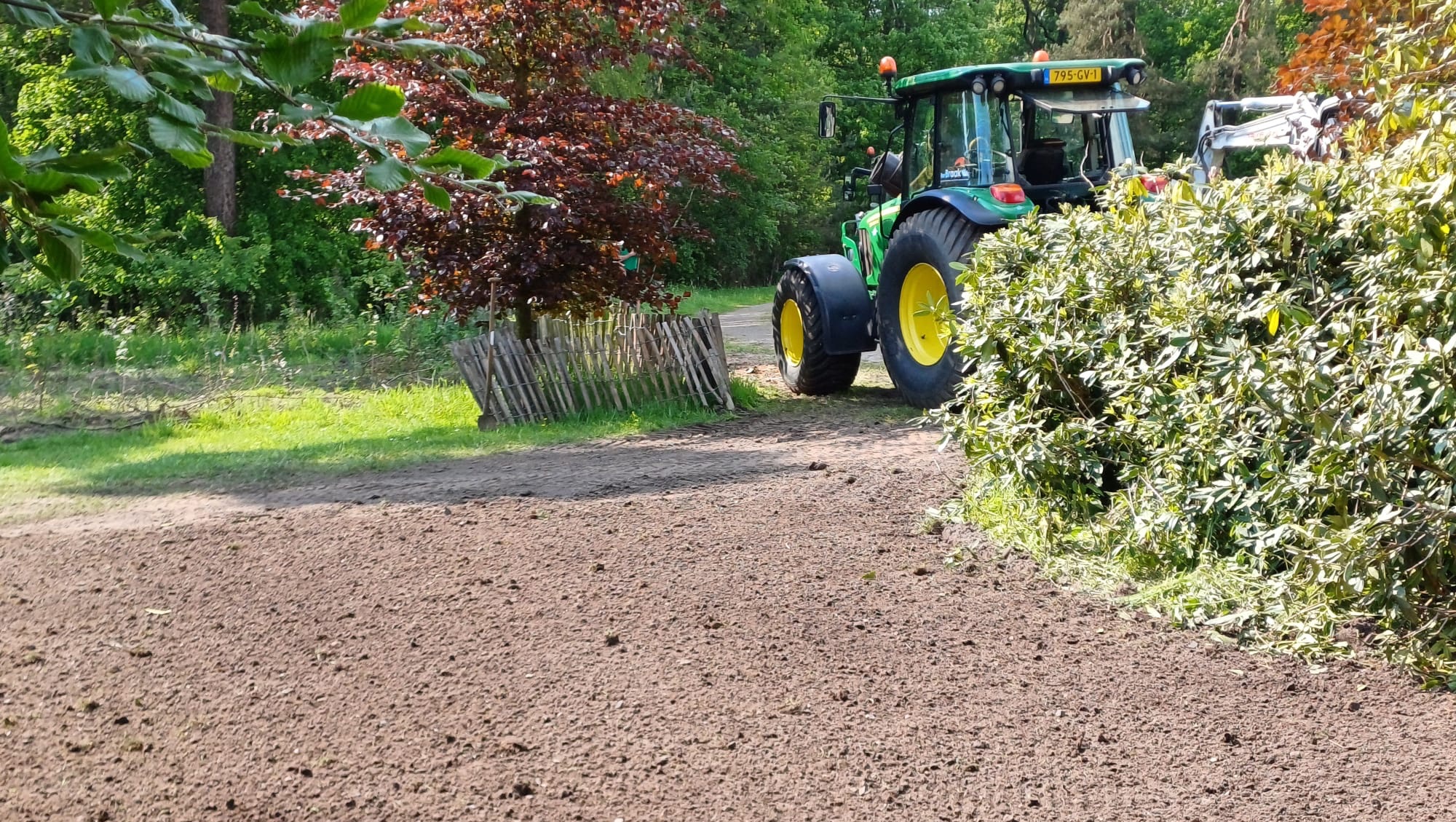 [Inzaaien particuliere tuin]