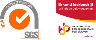 Wij leiden vakmensen op / SGS systeem certificatie
