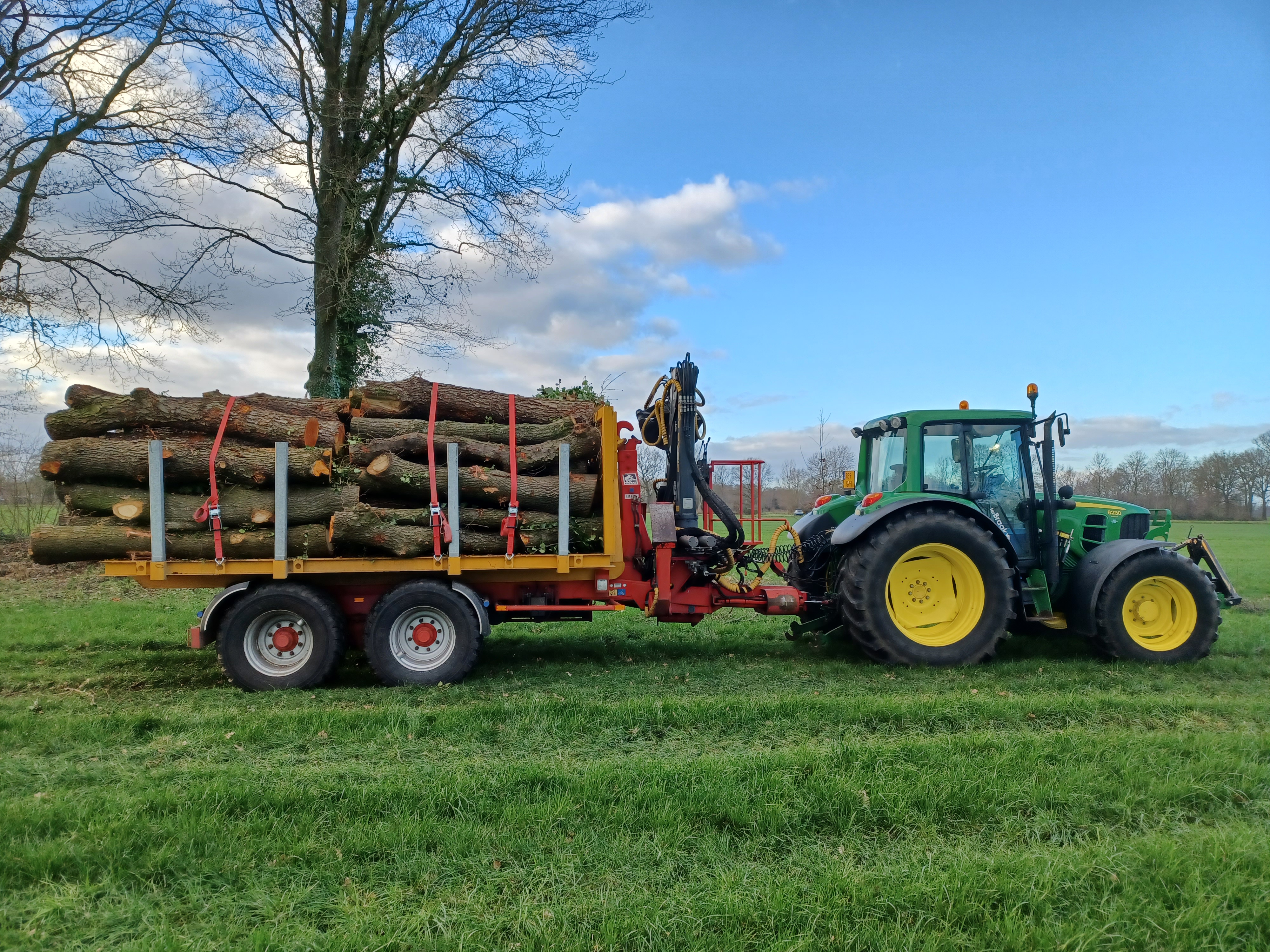 Verwerken haardhout ter Braak