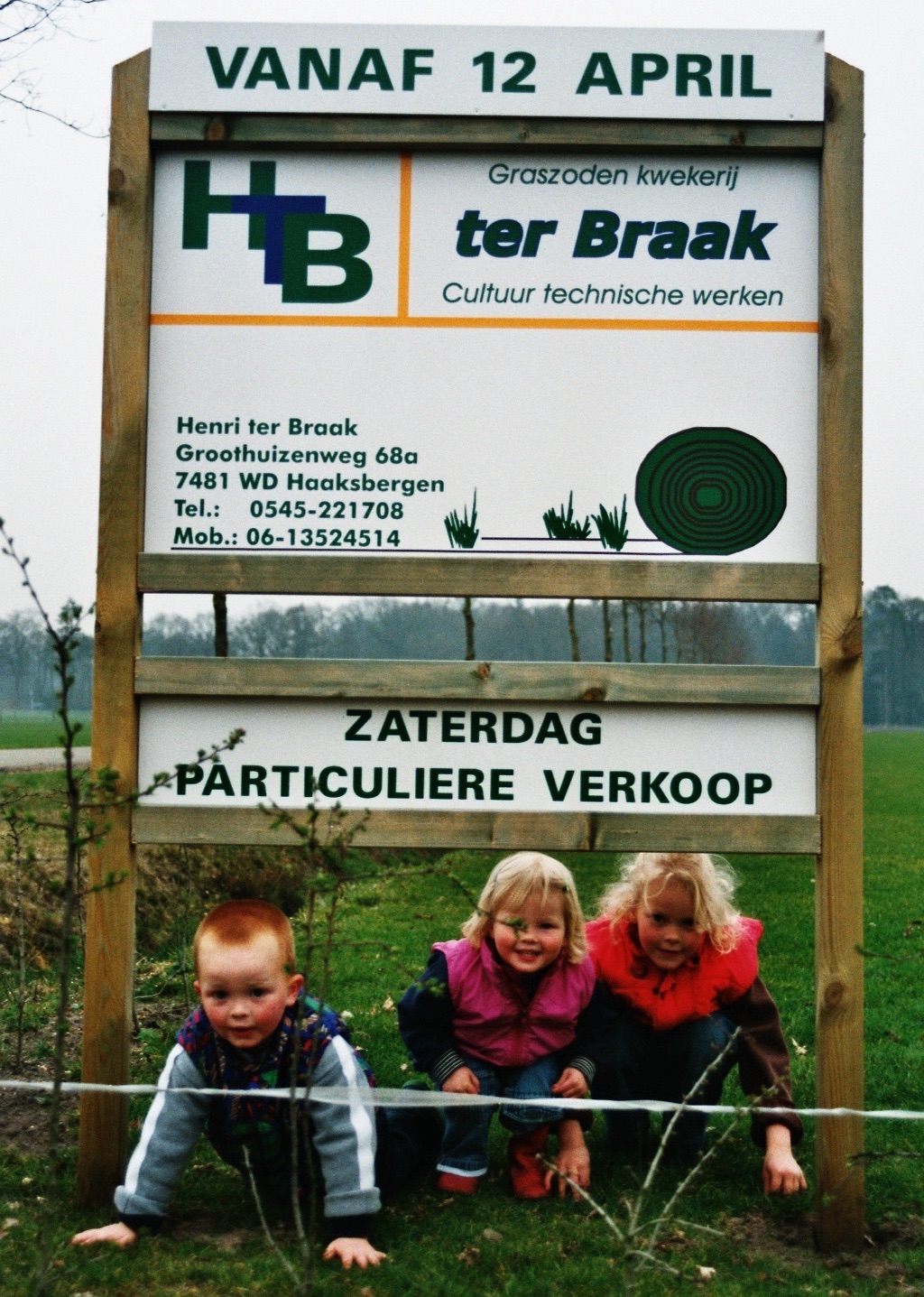 [Start tijdperk graszoden ter braak]